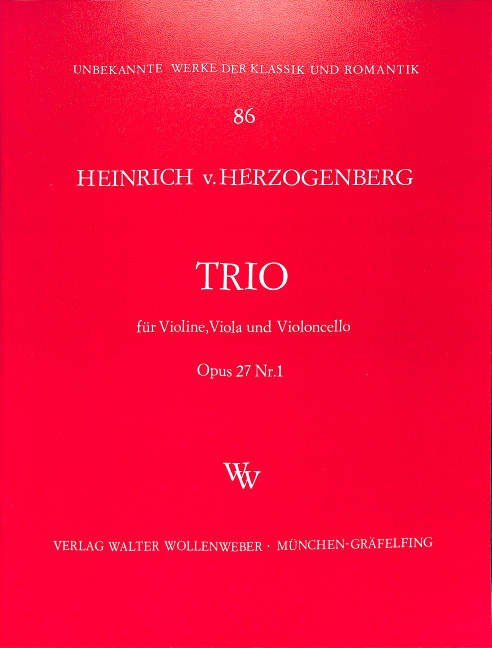 Streichtrio op.27,1