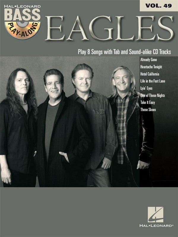 Eagles (+CD): bass playalong vol.49