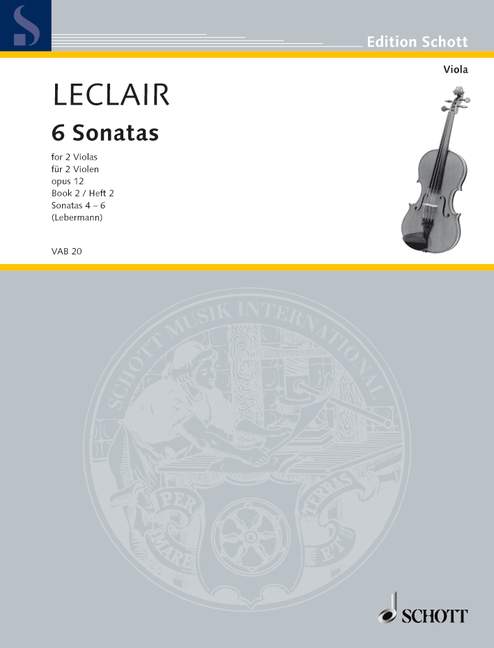 Sechs Sonaten op. 12 Heft 2