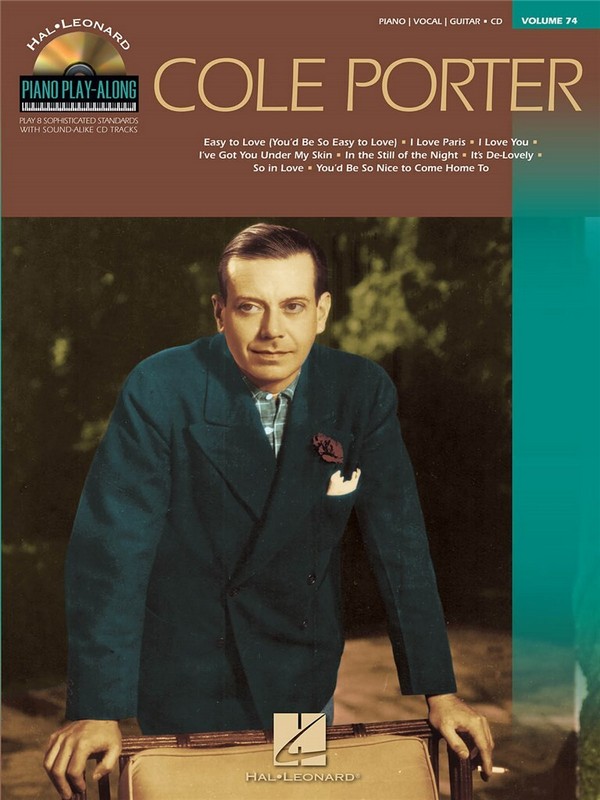 Cole Porter (+CD): piano playalong vol.74