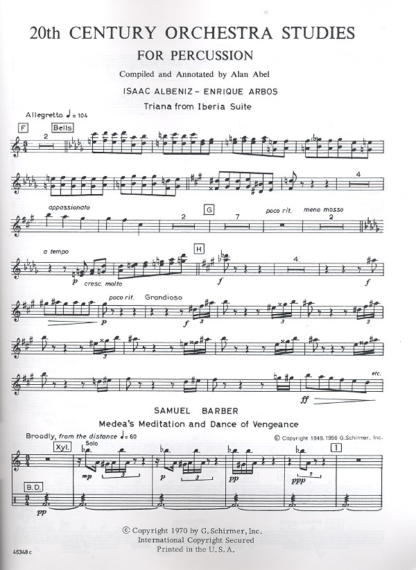 20th Century Orchestra Studies