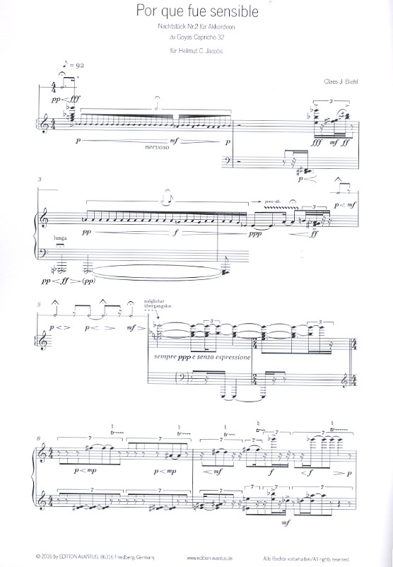 Por que fue sensible