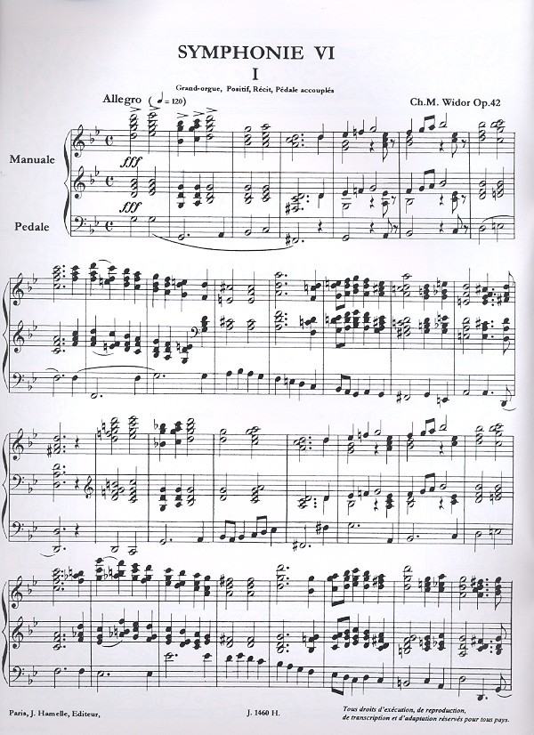 Symphonie sol majeur no.6 op.42,2