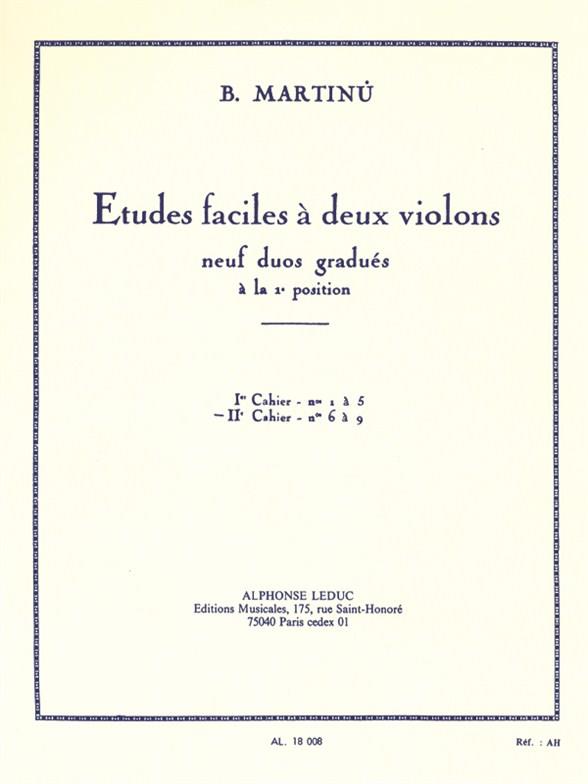 Études faciles vol.2 Duos très faciles