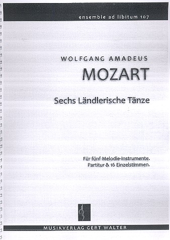 6 ländlerische Tänze