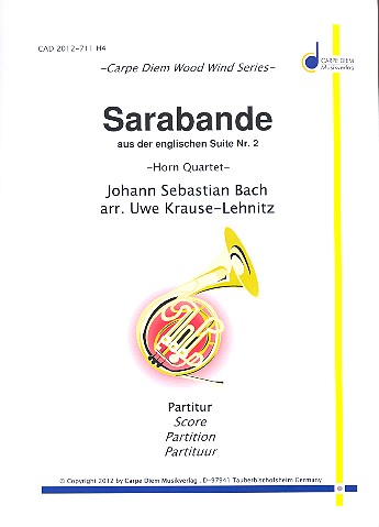 Sarabande (aus der englischen Suite Nr.2)