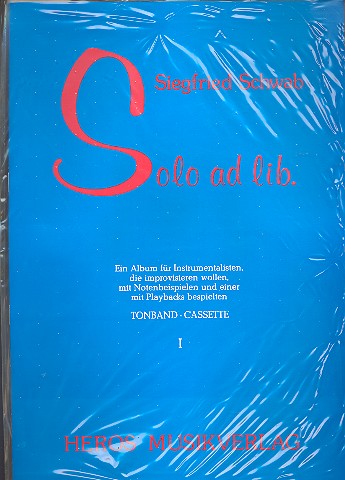 Solo ad lib. Band 1 (+MC):