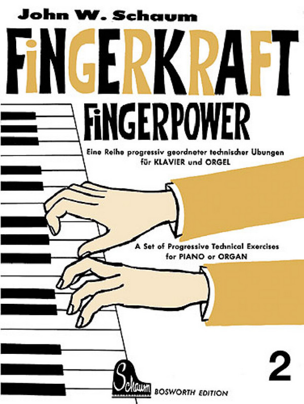 Fingerkraft Band 2  Progressiv geordnete technische Übungen