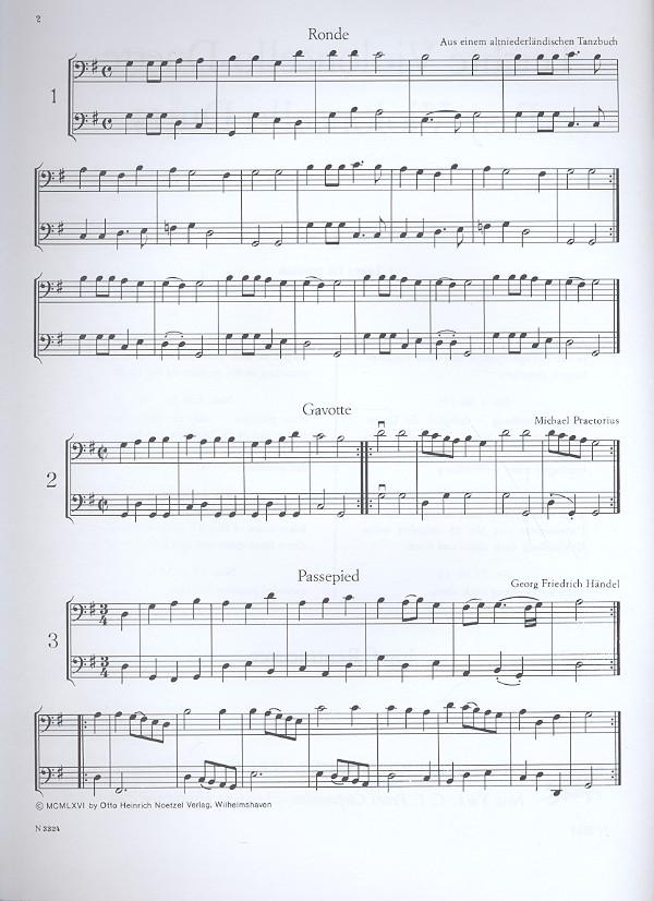 Leichte Violoncello-Duette Band 1
