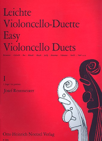 Leichte Violoncello-Duette Band 1