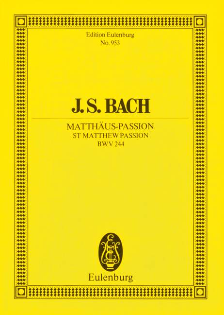 Matthäus-Passion BWV244