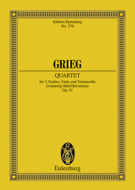 Streichquartett g-Moll op.27