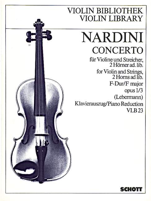 Konzert F-Dur op.1,3