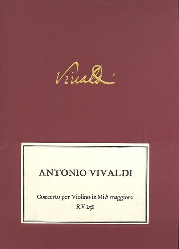 Concerto mi b maggiore RV251