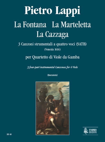 3 Canzoni strumentali a 4 voci