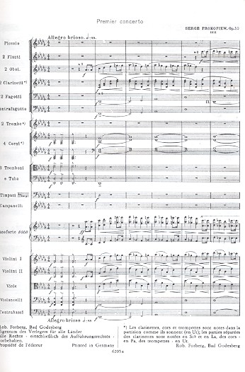 Konzert Des-Dur Nr.1 op.10