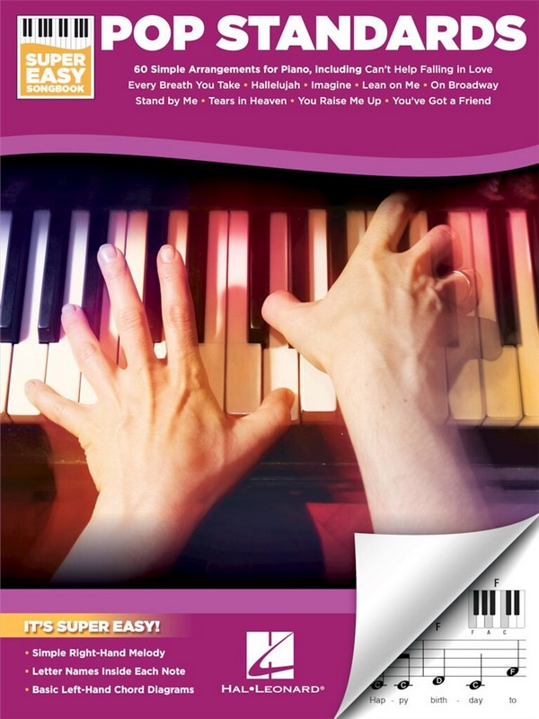 Pop Standards - super easy Songbook:
