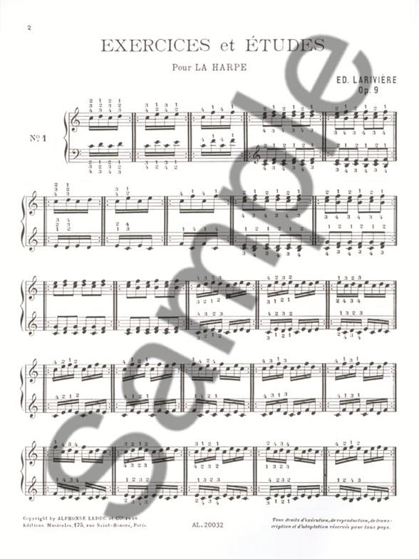 Exercices et études op.9