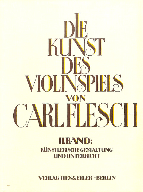 Die Kunst des Violinspiels Band 2