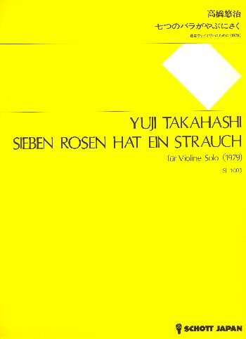 Sieben Rosen hat ein Strauch