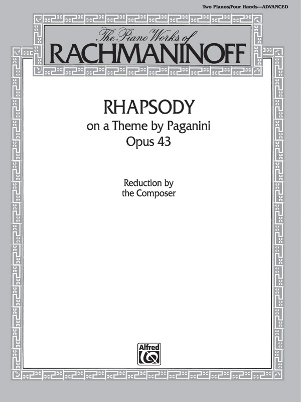 Rhapsody on a Theme by Paganini op.43