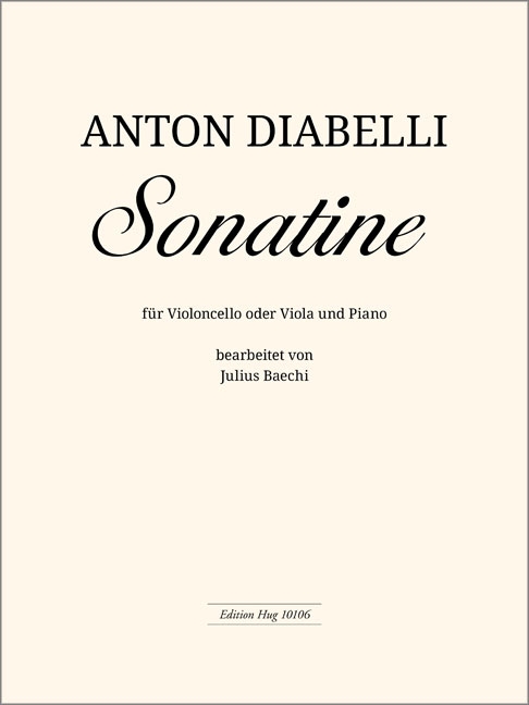 Sonatine für Viola (Violoncello)