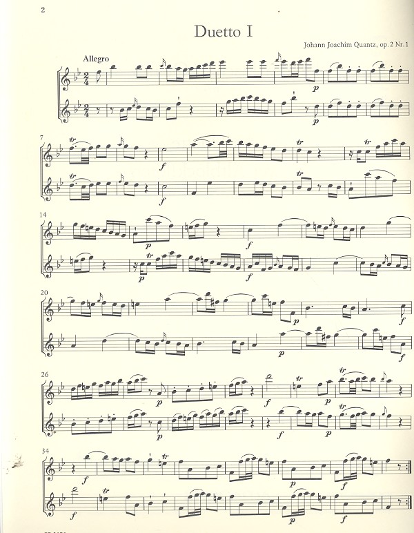 6 Duette op.2 Band 1 (Nr.1-3)