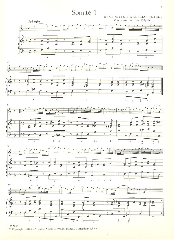 12 Sonaten op.2 Band 1 (Nr.1-3)