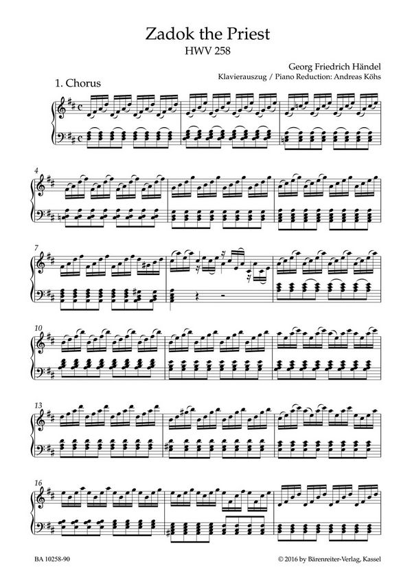 Zadok the Priest HWV258