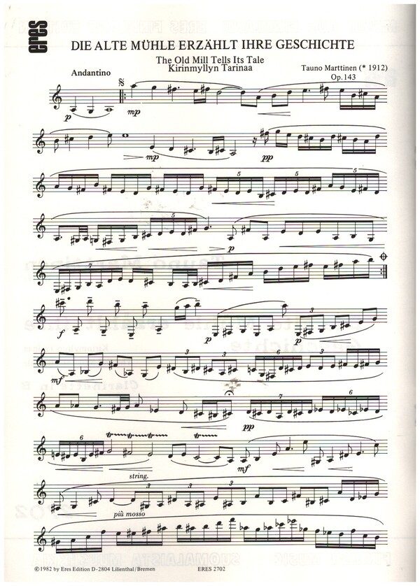 Die alte Mühle op.143