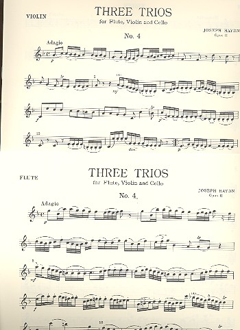 3 Flötentrios op.11Band 2 (Nr.4-6)
