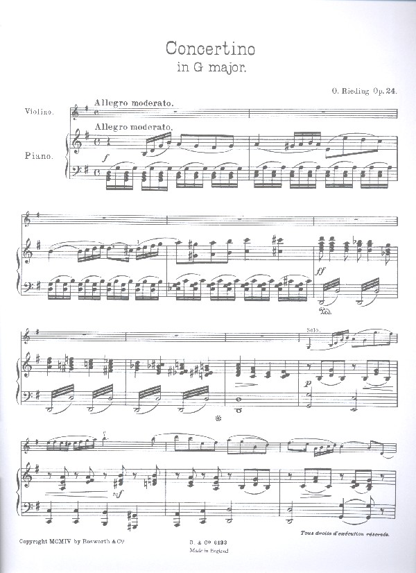 Concertino G-Dur op.24