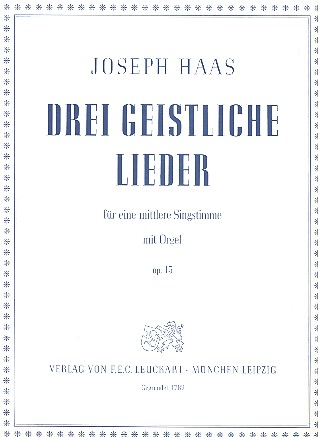 3 geistliche Lieder op.13