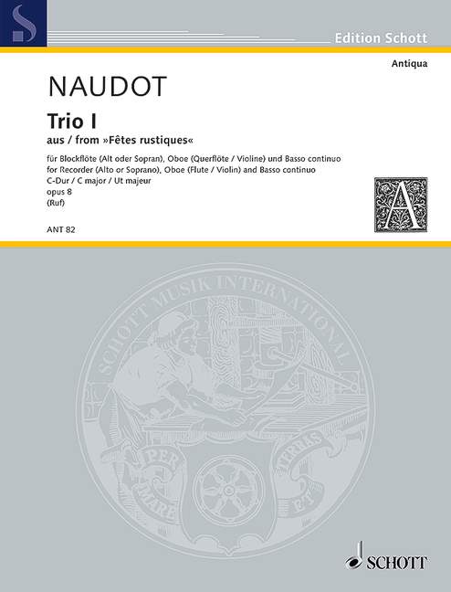 Trio I C-Dur op. 8