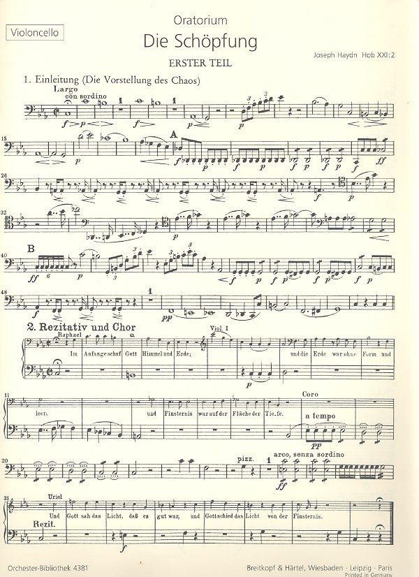 Die Schöpfung Hob.XXI:2
