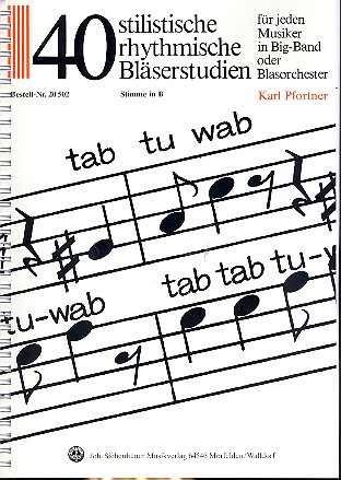 40 stilistische Bläserstudien