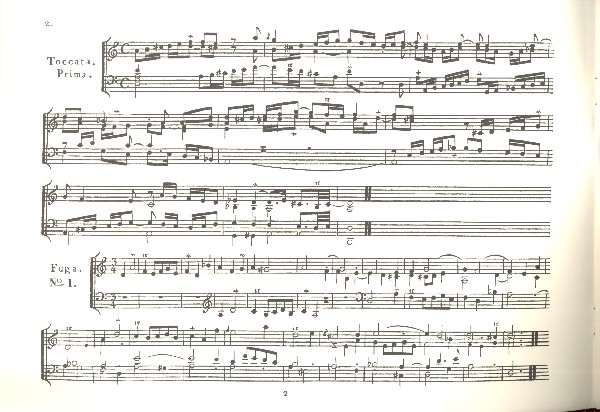 12 kleine Fugen sammt 2 Toccaten