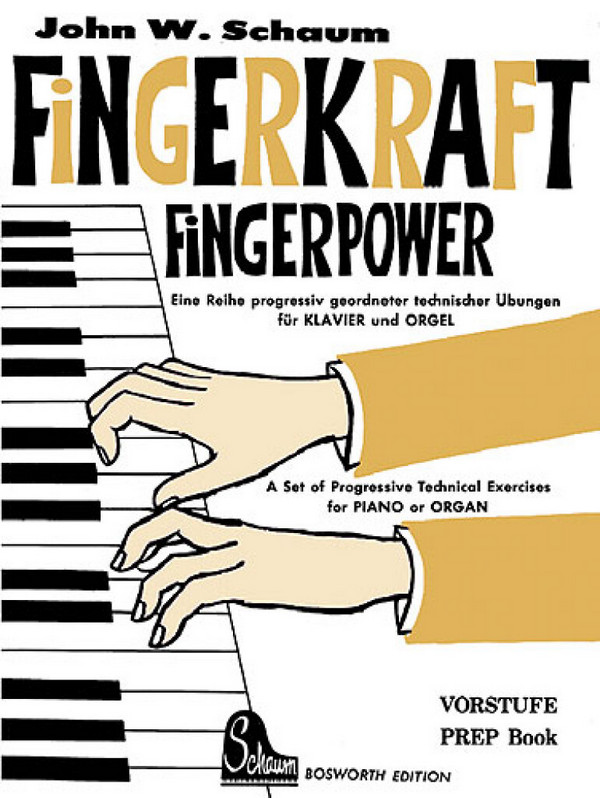 Fingerkraft Vorstufe für Klavier/Orgel