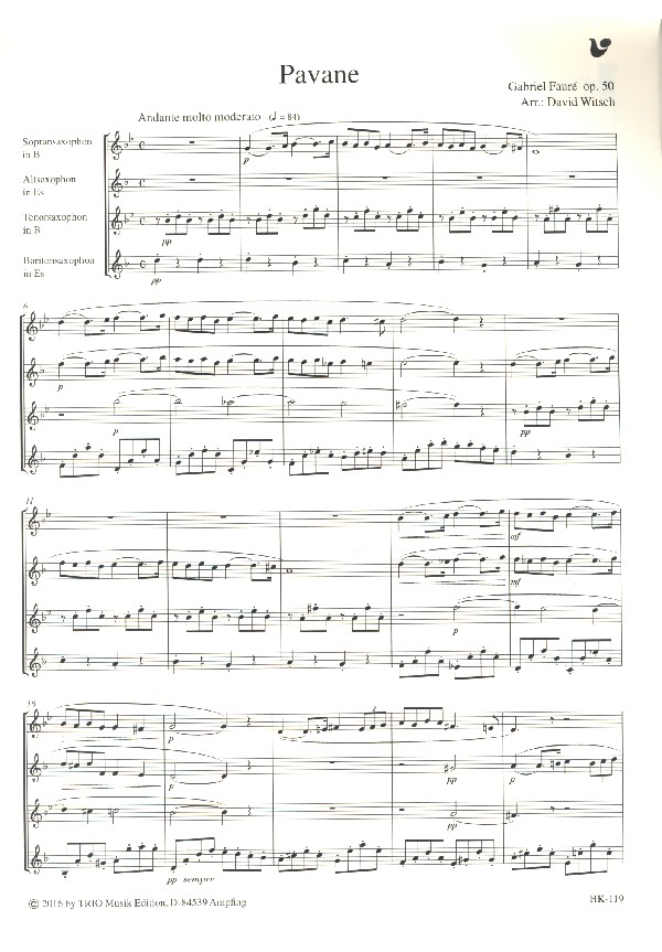 Pavane op.50