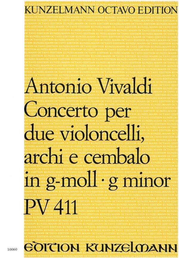 Konzert g-Moll PV411