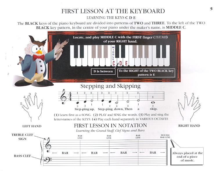 Teaching little Fingers to play