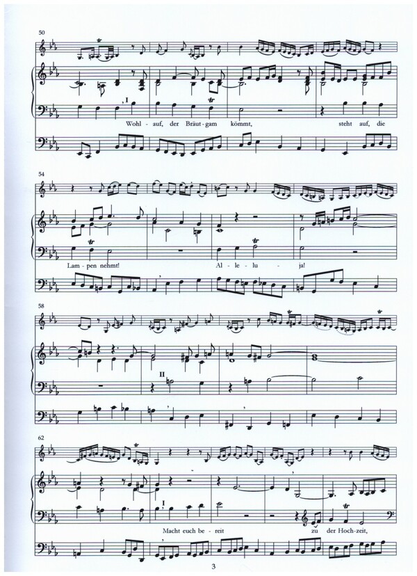 Wachet auf, ruft uns die Stimme BWV140/645