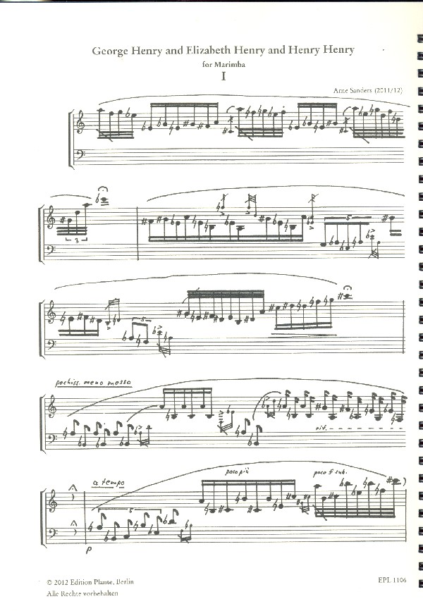 George Henry and Elizabeth Henry and Henry Henry