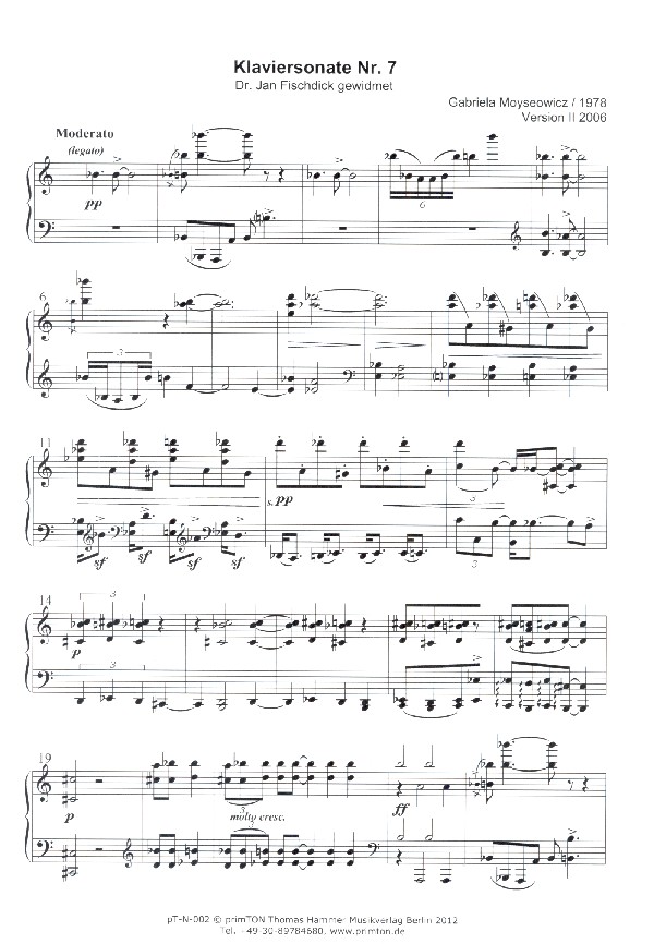 Sonate Nr.7 (Version 2 - 2006)