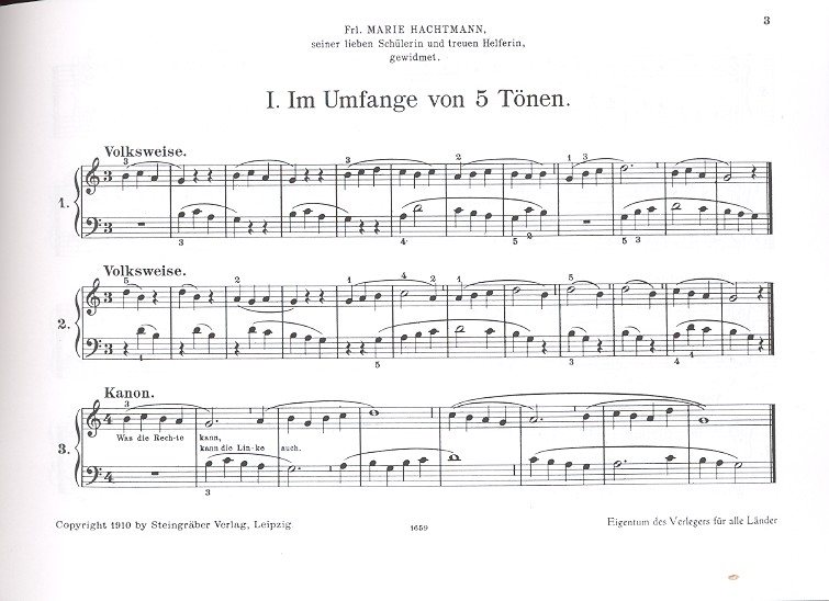 Schule des polyphonen Spiels op.32 Band 1
