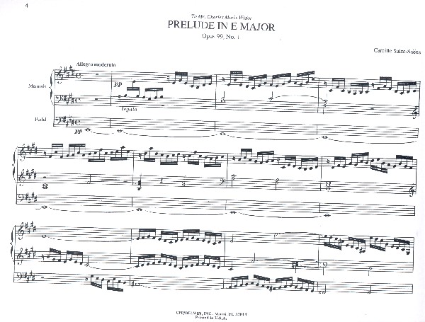 6 Preludes and Fugues op.99 and op.109