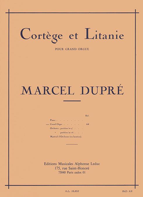 Cortege et litanie
