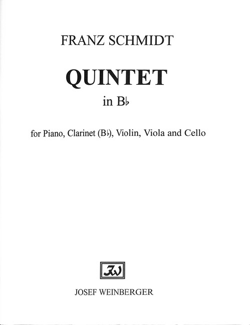 Quintett B-Dur für Klavier,