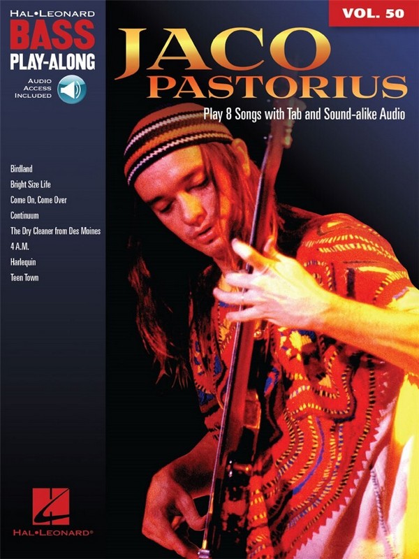 Jaco Pastorius (+Online Audio Access): bass playalong vol.50