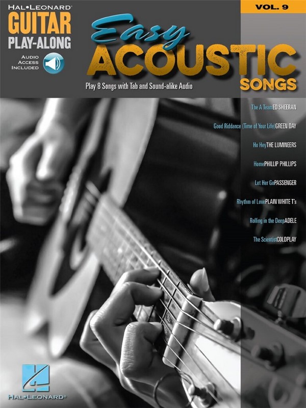Easy Acoustic Songs (+Online Audio Access): guitar playalong vol.9